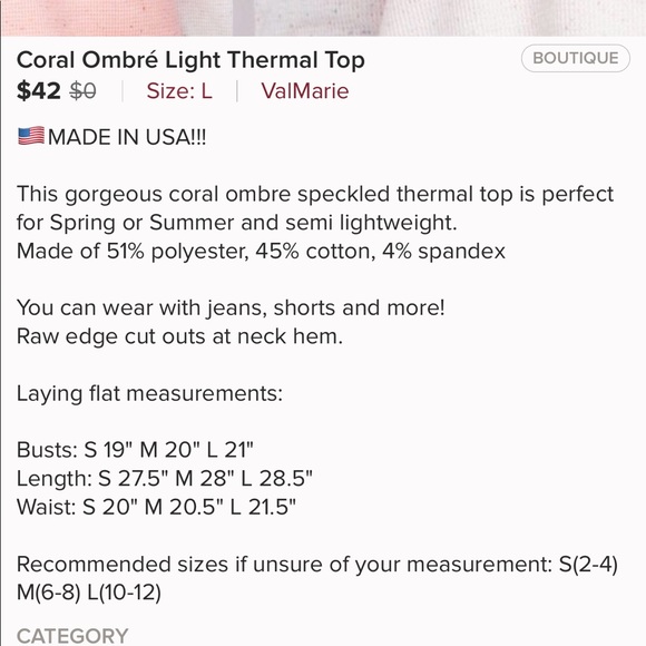 Ombré speckled split neck top - Picture 4 of 4